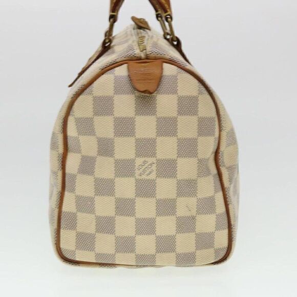 LOUIS VUITTON Damier Azur Speedy 30 Hand Bag - Picture 4 of 15